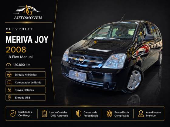 CHEVROLET MERIVA 1.8 MPFI JOY 8V FLEX 4P MANUAL CHEVROLET MERIVA 1.8 MPFI JOY 8V FLEX 4P MANUAL